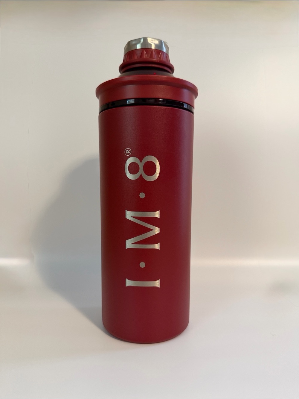 Red Insulated Sports Bottle - Sleek Hydration Bottle